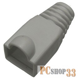 Коннектор Gembird Колпачок под RJ45 серый (изолирующий) 1 шт.