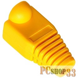 Коннектор Neomax Колпачок изолирующий RJ45, желтый (100шт.) выводимый