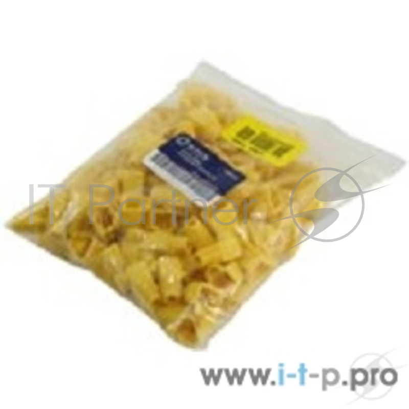 Коннектор 5bites US016-YE Колпачок для коннектора RJ45 желтый, 100шт