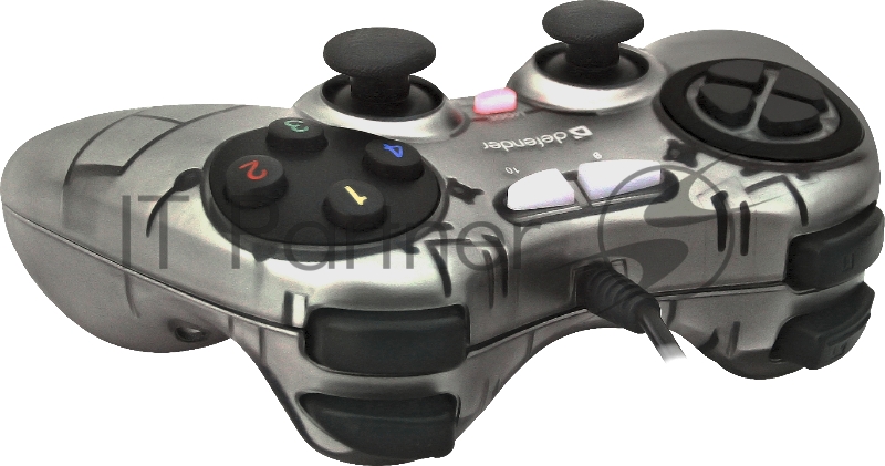 Геймпад DEFENDER Проводной геймпад Zoom USB Xinput, 10 кнопок, 2 стика 64244