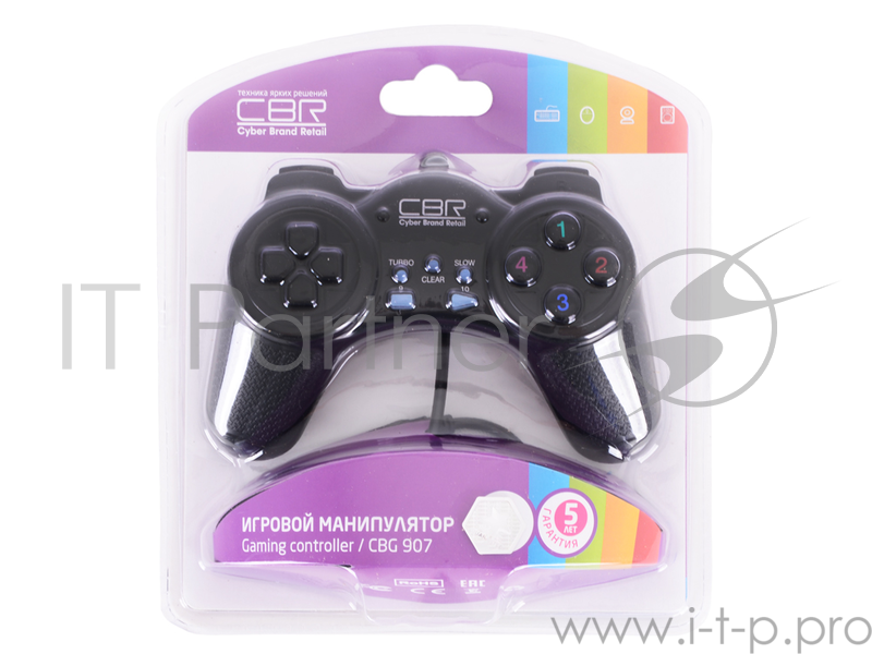 Геймпад CBR CBG 907 {Игровой манипулятор для PC, проводной, USB}