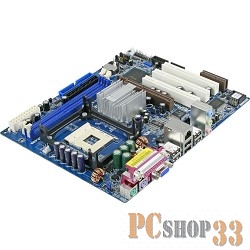 Материнская плата ASRock P4I65G RTL {S478, i865G, DDR400, PCI, AGP, 6ch Audio, LAN, SATA, mATX}