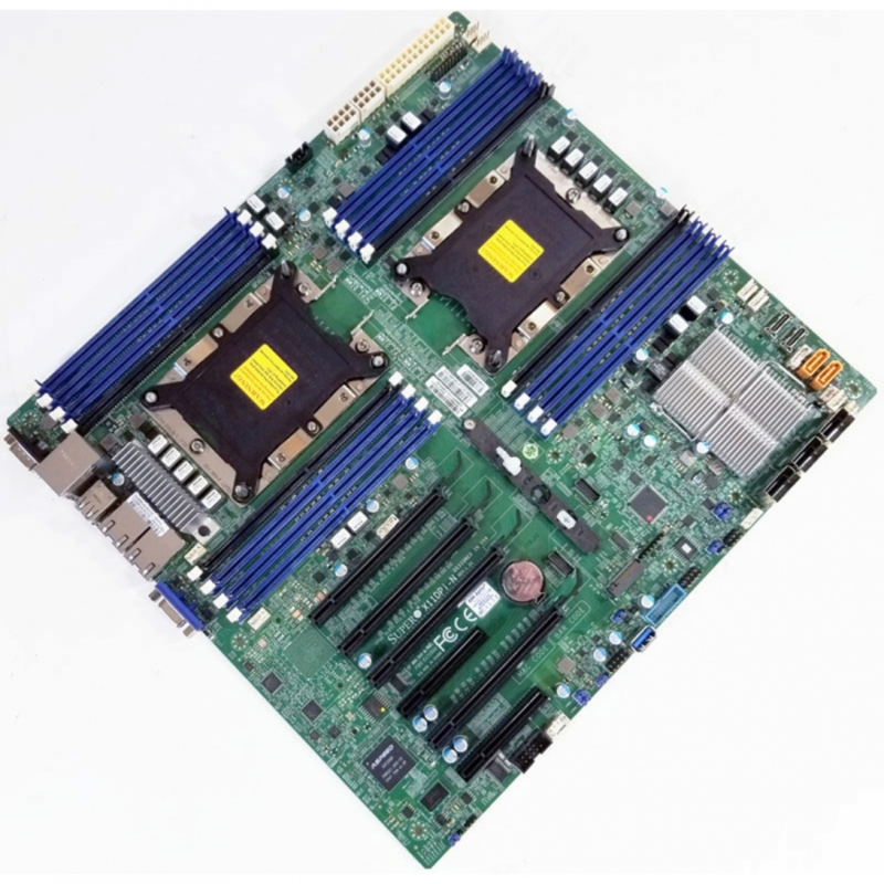Материнская плата Supermicro MBD-X11DPI-N-O {4xPCI-E DSub 2xGbLAN SATA RAID E-ATX 16DDR4}