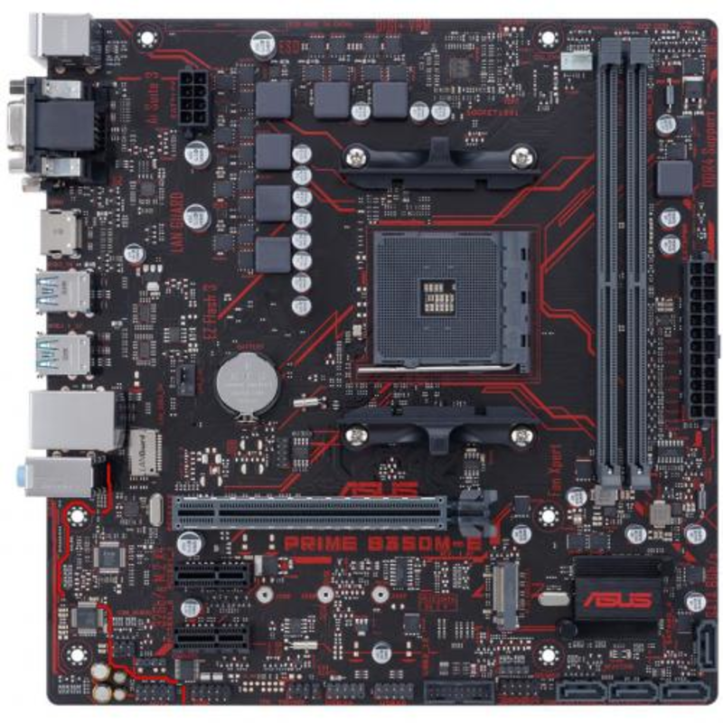 Материнская плата ASUS PRIME B350M-E RTL