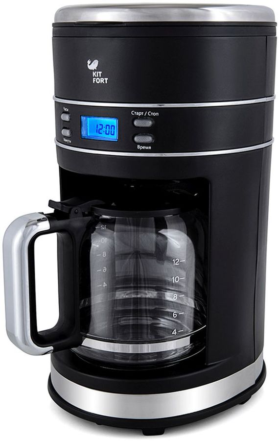 Кофеварка Kitfort КТ-704-2 черная