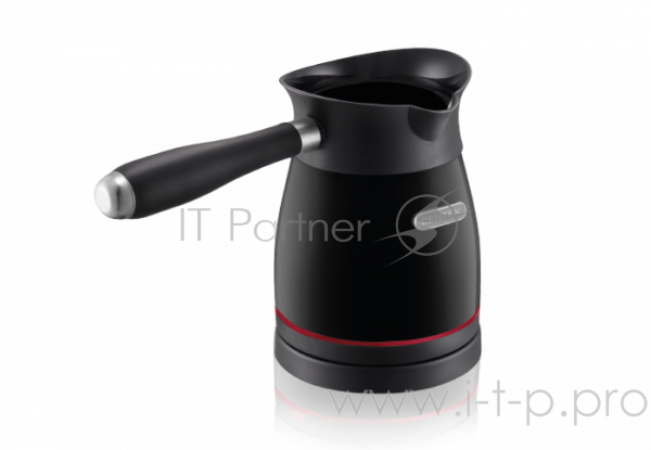 Электрическая турка Centek CT-1098 BL(черный) 0.5л, 1000Вт, нерж.сталь, съемная мягкая ручка