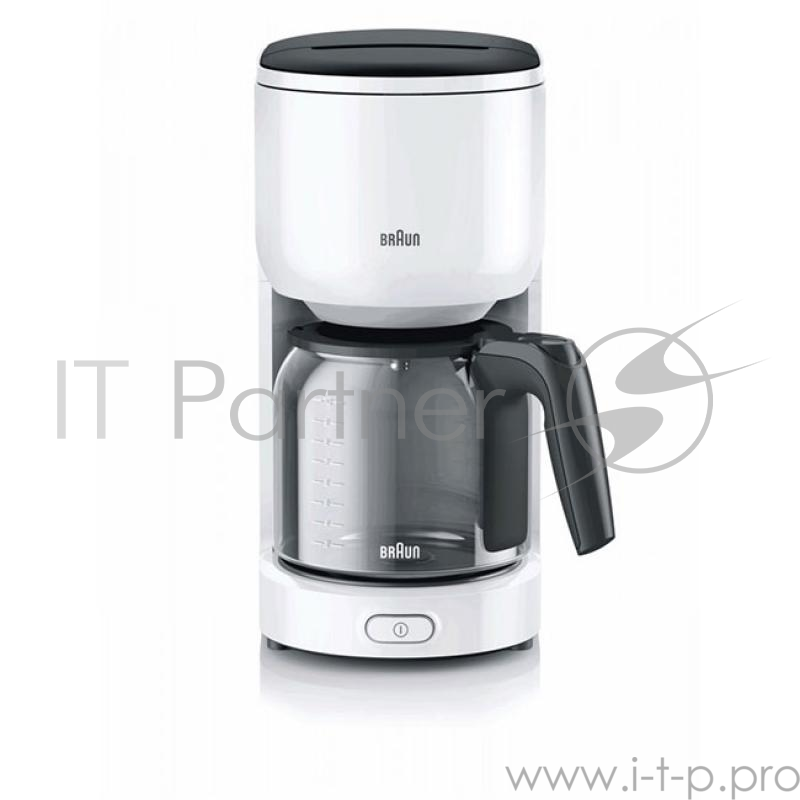 Кофеварка BRAUN KF 3100 WH BRAUN KF 3100 WH11 скоростей работы + режим Турбо Технология SPLASHControl Мощный двигатель 750 Вт Технология PowerBell