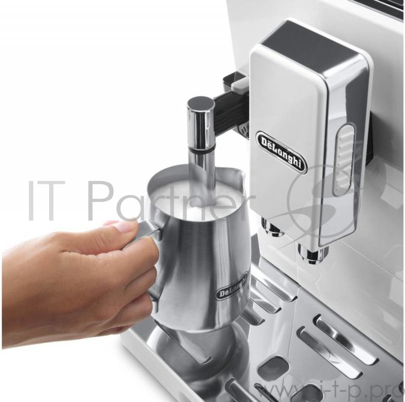 Кофемашина Delonghi Dinamica ECAM45.764.W 1450Вт белый