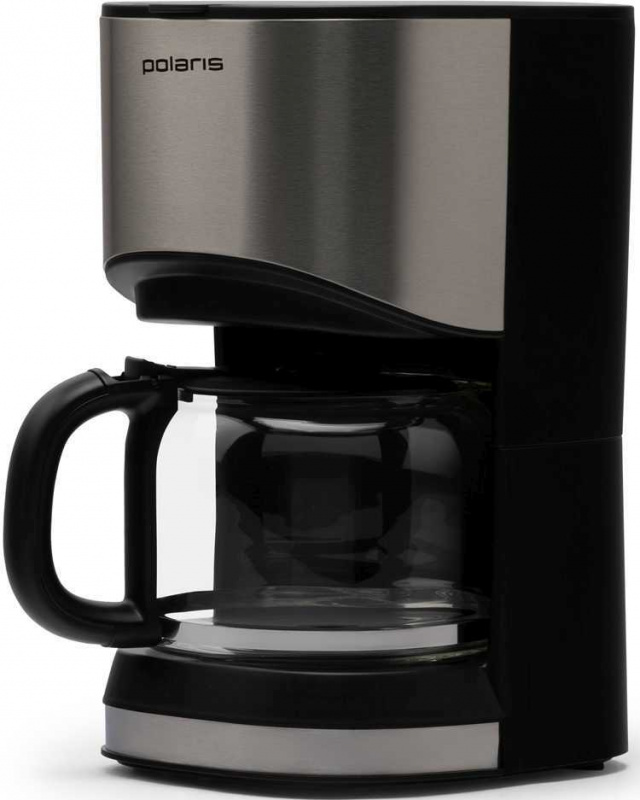 Кофеварка POLARIS PCM1215A нерж.ст/черный 900Вт