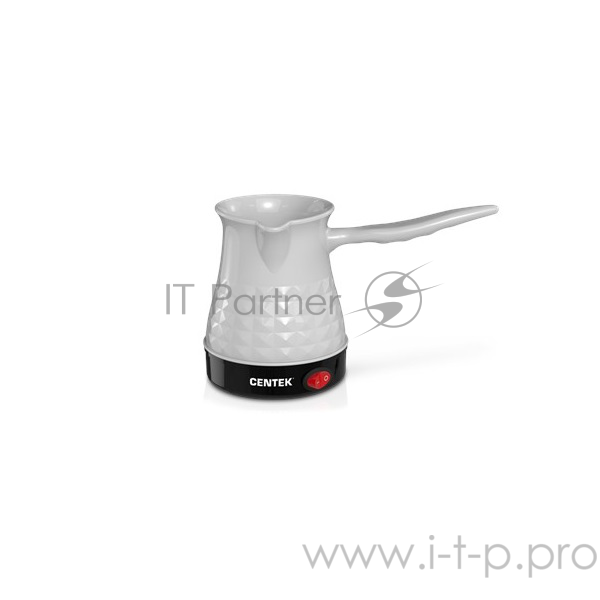 Турка электрическая Centek CT-1097 (белый) 200 мл, 1000Вт