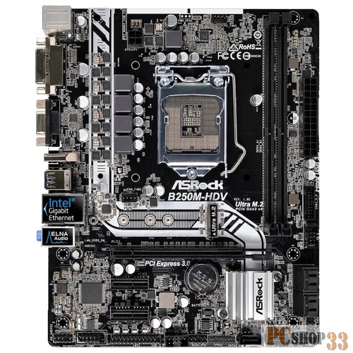 Материнская плата ASRock B250M-HDV RTL