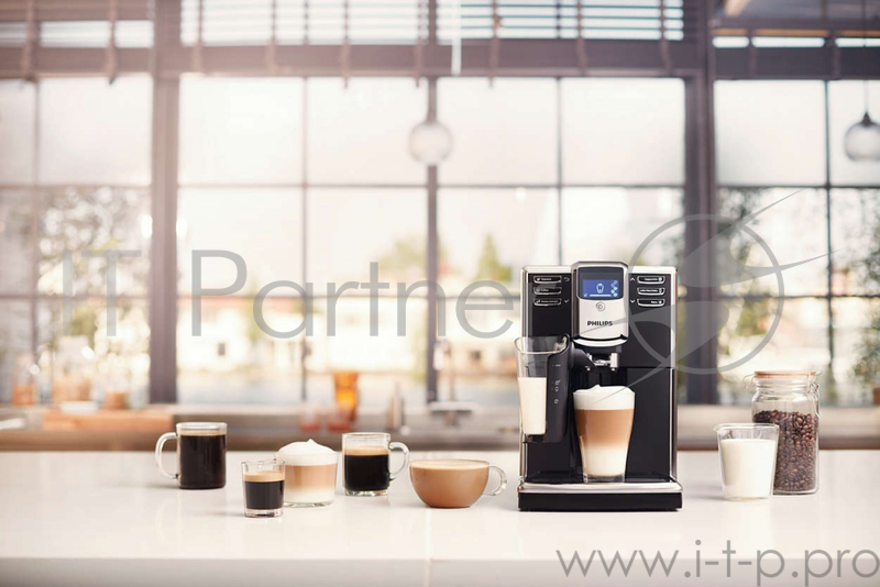 Кофемашина Philips 1850Вт, 15бар, 1.8 л, цвет: черный