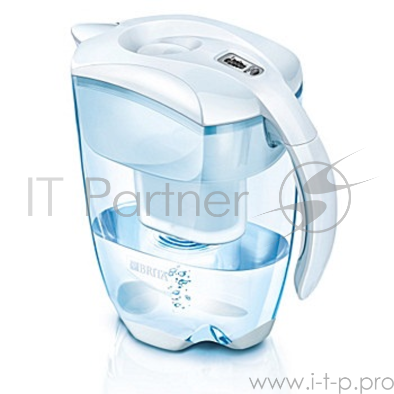 Фильтр Кувшин BRITA, Elemaris XL белый, Объем 3,5л/2,2л (воронка), картридж Maxtra, электронный индикатор ресурса.
