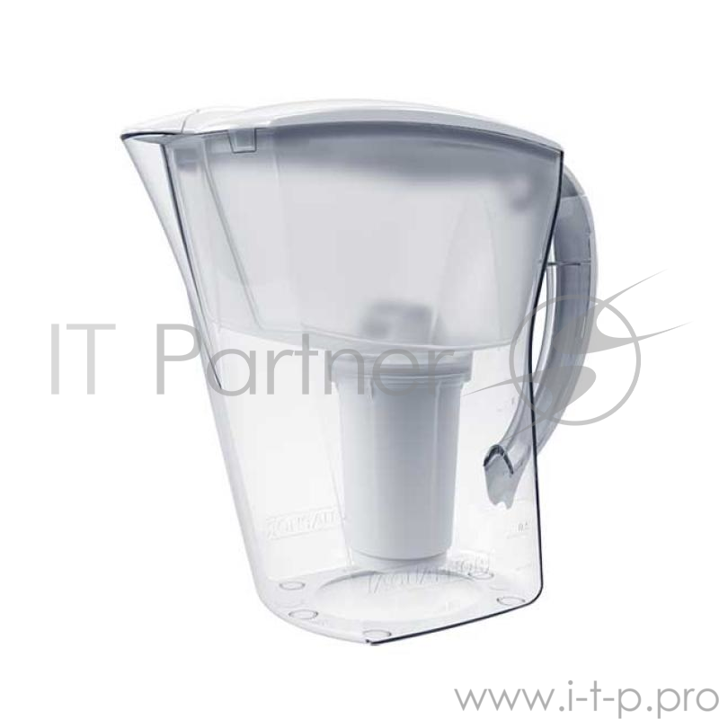 Фильтр Кувшин Аквафор Аквамарин бел, Объем 3,8л/1,7л (воронка). Ресурс 350л, модуль A5. Энциклопа