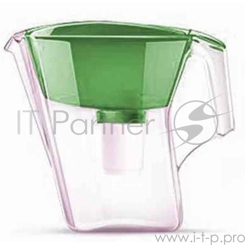 Фильтр Кувшин Аквафор Лайн зеленый, Объем 2,8л/1,2л (воронка). Ресурс 170л Португалец