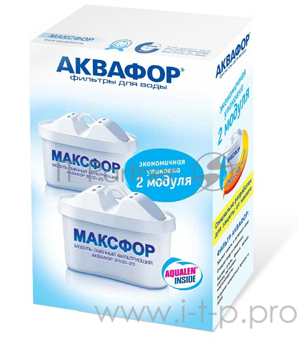 Модуль сменный фильтрующий Аквафор В100-25 (Максфор), комплект 2 шт
