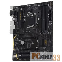 Материнская плата Gigabyte GA-B250-HD3P RTL {Socket 1151, iB250, 4*DDR4, 3*PCI-E, SATA 6Gb/s, M.2, SATA Express, ALC887 8ch, GLAN, USB3.1, D-SUB + DVI-D + HDMI, ATX}