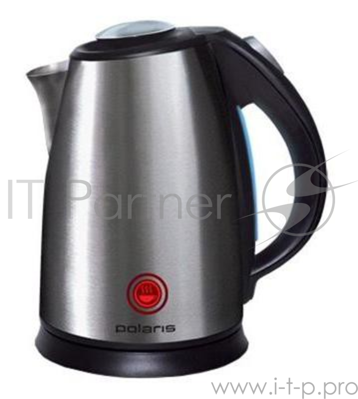 Чайник электрический Polaris PWK1765CAR 1.7л. 2200Вт черный матовый (корпус: нержавеющая сталь)