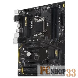 Материнская плата Gigabyte GA-B250-HD3 RTL {GA-B250-HD3 Socket 1151, iB250, 4*DDR4, 2*PCI-E, SATA 6Gb/s, M.2, SATA Express, ALC887 8ch, GLAN, USB3.0, D-SUB + DVI-D + HDMI, ATX}
