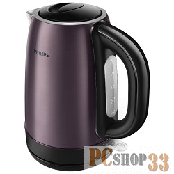 Чайник электрический Philips HD9323/80 1.7л. 2200Вт серебристый (корпус: нержавеющая сталь)