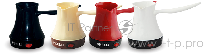 Турка KELLI KL-1444 250мл(Мощность 500 Вт. Объем 2 чашки (250 мл). Скрытый дисковой нагревательный элемент. Защита от включения без воды и перегрева. Световой индикатор работы. Выключатель.)