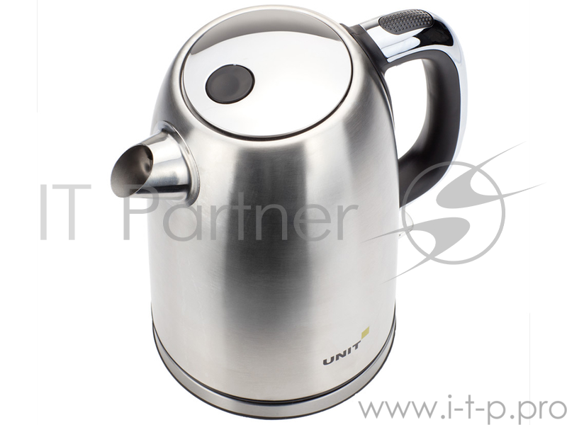 Чайник электрический UNIT UEK-264, сталь, Глянцевый, 1.7л., 2000Вт.
