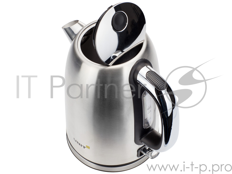 Чайник электрический UNIT UEK-264, сталь, Глянцевый, 1.7л., 2000Вт.