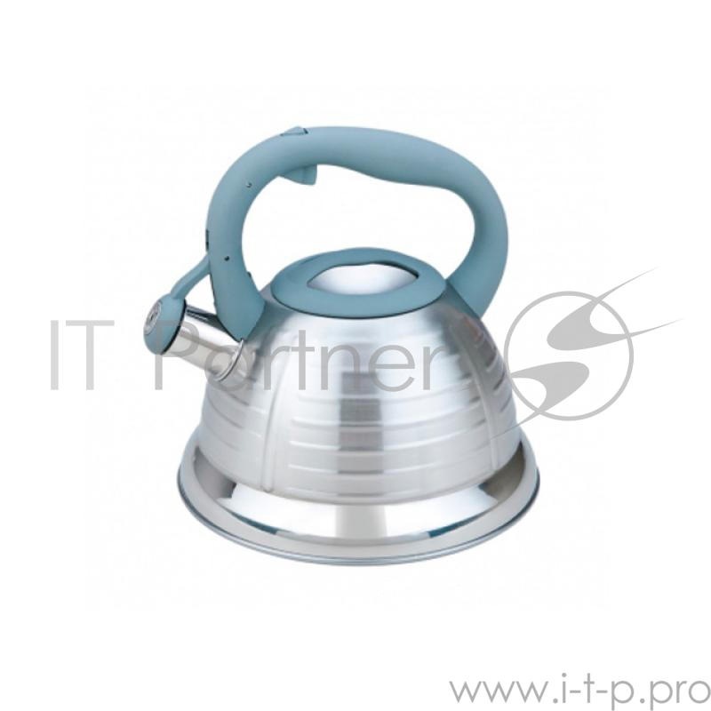 Чайник со свистком Zeidan Z-4112, об.3,5 л., нерж.сталь, зеркальная полировка корпуса,