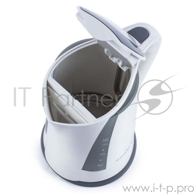 Чайник электрический Endever Skyline KR-314, 1,7л, 2200Вт, корпус пластик, автоотключение, бело-серый