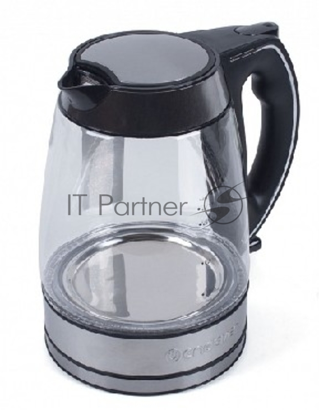 Чайник ENDEVER SKYLINE KR-321G черный(Чайник электрический Endever Skyline KR-321G емкость 1,7л, черный, корпус из зак. стекла, мощность 2600Вт, контроллер STRIX, напряжение 220В, LED-подсветка корпуса, 6шт/уп)