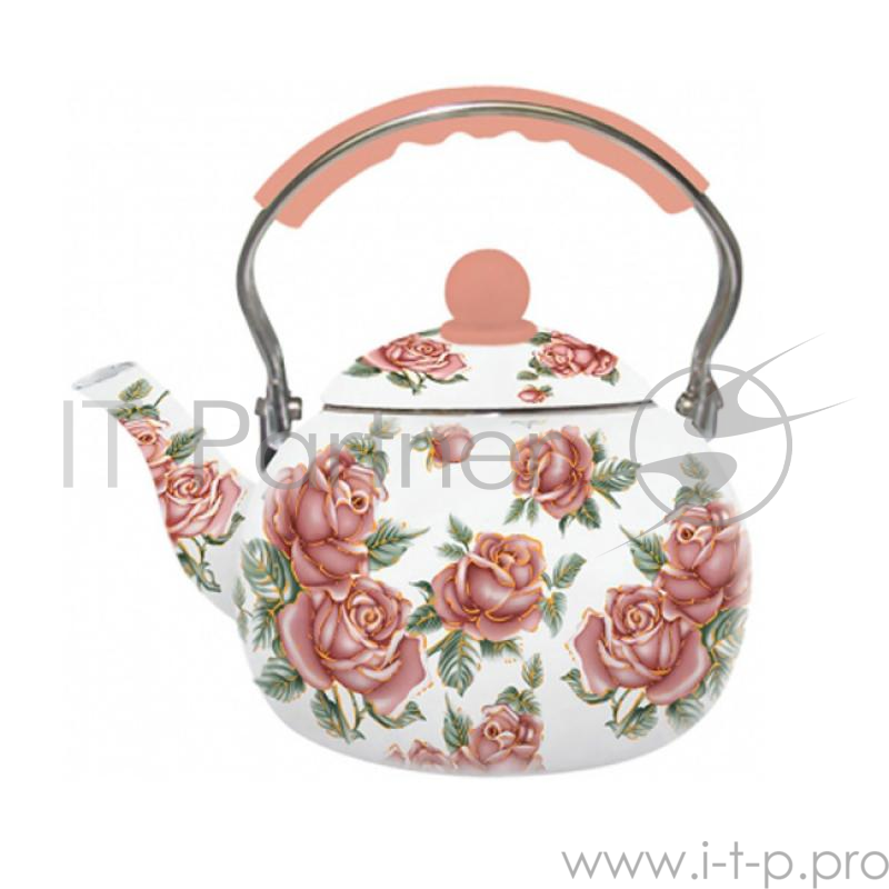 Чайник со свистком Zeidan Z-4114-03 об.2,5л.,эмалированная сталь