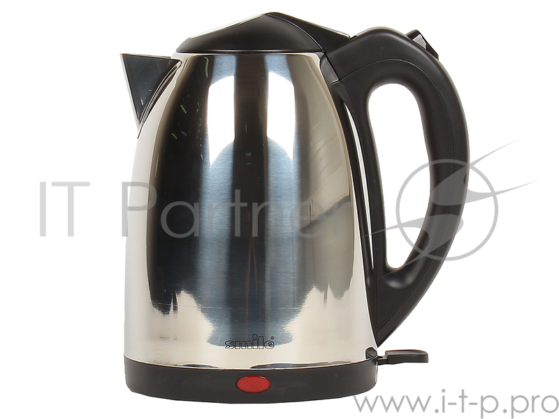 Чайник электрический SMILE WK 5207 (1500Вт Вместимость 1.7 литра Корпус из высококачественной нержавеющей стали Автоматический и ручной переключате