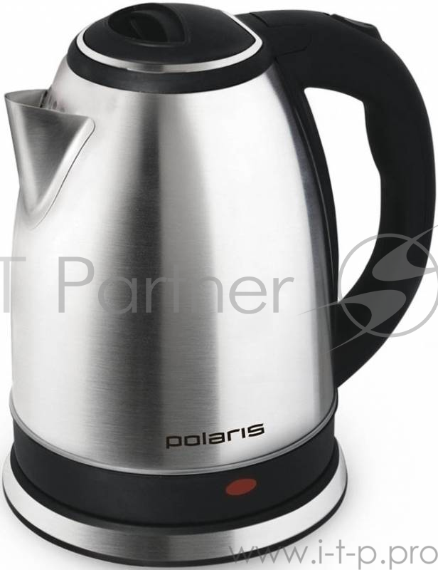 Чайник электрический Polaris PWK 1737CA 1.7л. 1800Вт серебристый матовый (корпус: нержавеющая сталь)