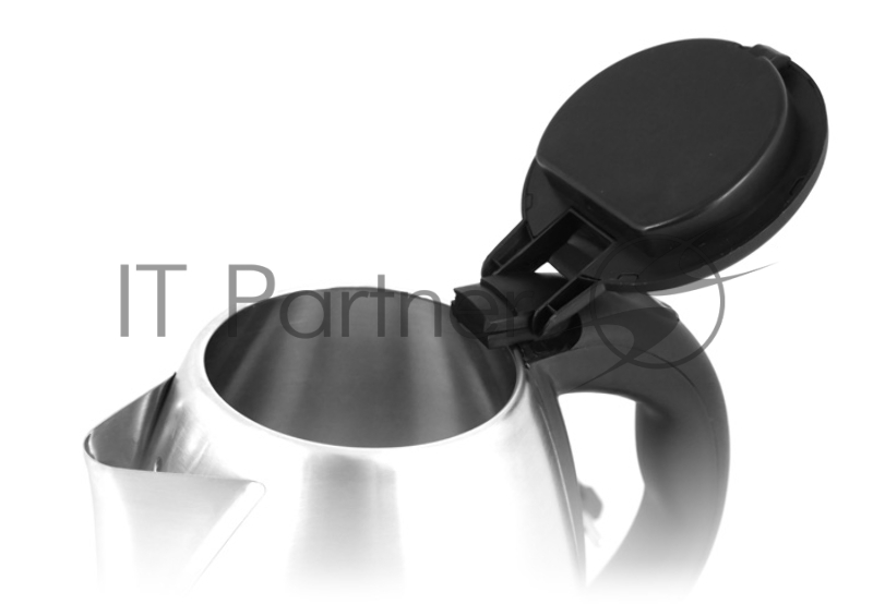 Чайник Centek CT-0035 (матовый) металл 1,5л, 2000W, хромированная вставка на крышке