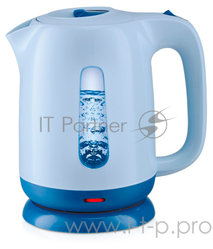 Чайник Centek CT-0044 Blue 1,8 л, 2200Вт, съёмный моющийся фильтр, окно уровня воды