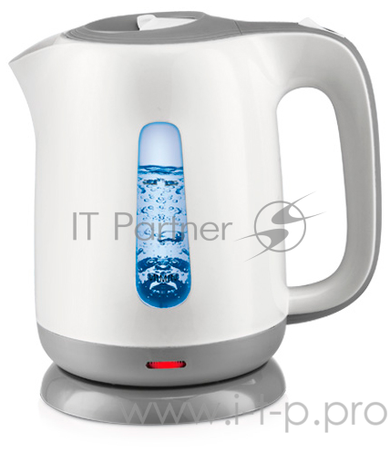 Чайник Centek CT-0044 White 1,8 л, 2200Вт, съёмный моющийся фильтр, окно уровня воды