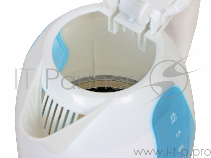 Чайник электрический Великие реки Кип-2 пластиковый корпус, 1,8 л, 1800 Вт