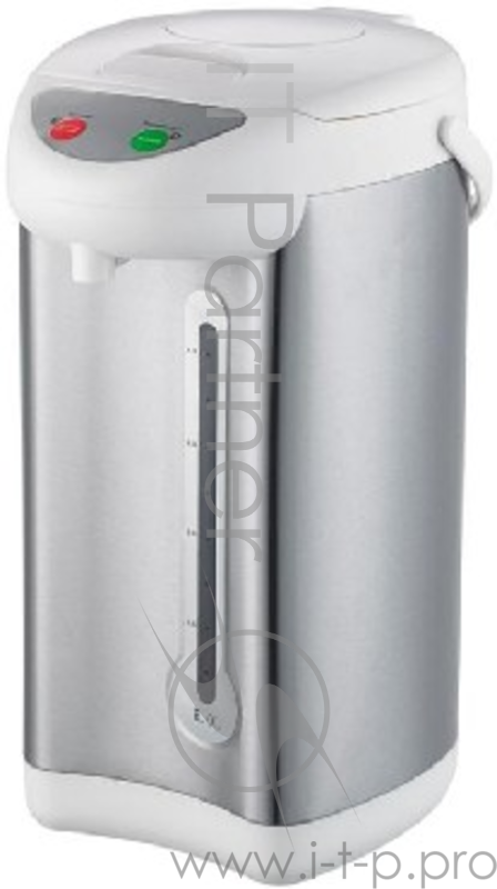 Чайник BRAVO TL-50S(Объем 5,0л, мощность 800Вт, поворот на 360 градусов, внутреняя емкость из нерж. Стали, функция повторного кипячения, 3 способа подачи воды, внешний корпус нерж сталь)