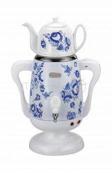 Самовар электрический WILLMARK ESGB-40GZ (4л, заварочный чайник, 2200Вт)