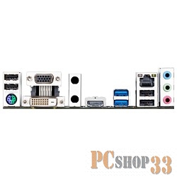 Материнская плата Gigabyte GA-H110N RTL {S1151, H110, DDR4, 8ch(7.1), GBL, VGA, DVI, HDMI, mini-ITX}