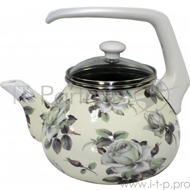 Чайник Interos 2362 Белая роза