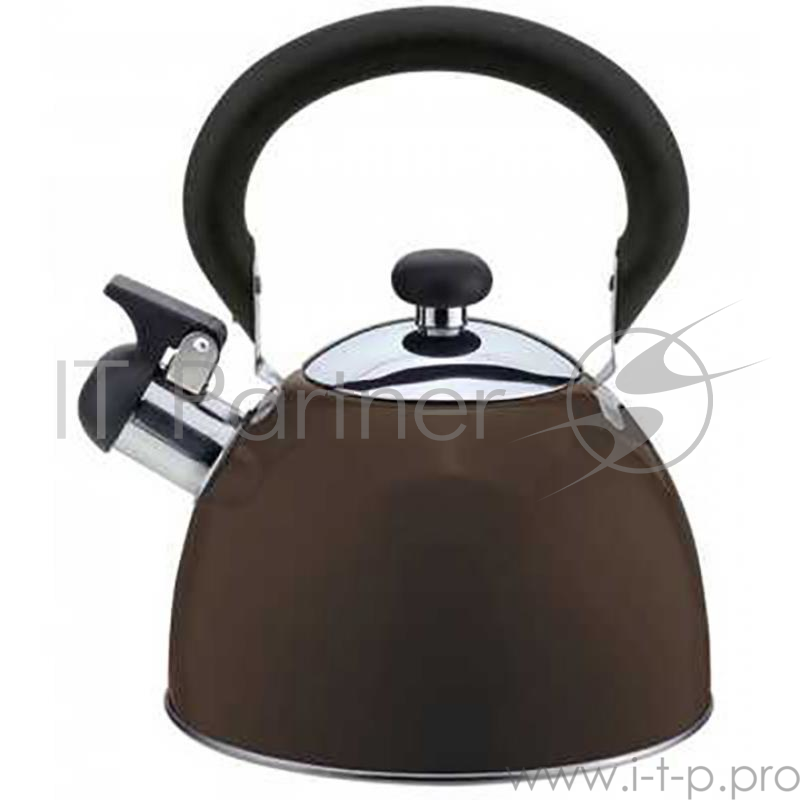 Чайник со свистком Кухня Катунь КТ-106B шоколад