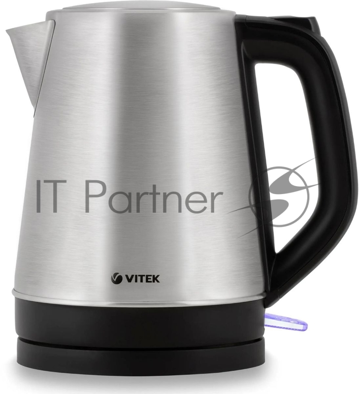 Чайник электрический VITEK VT-7040 ST, 2200Вт, серебристый