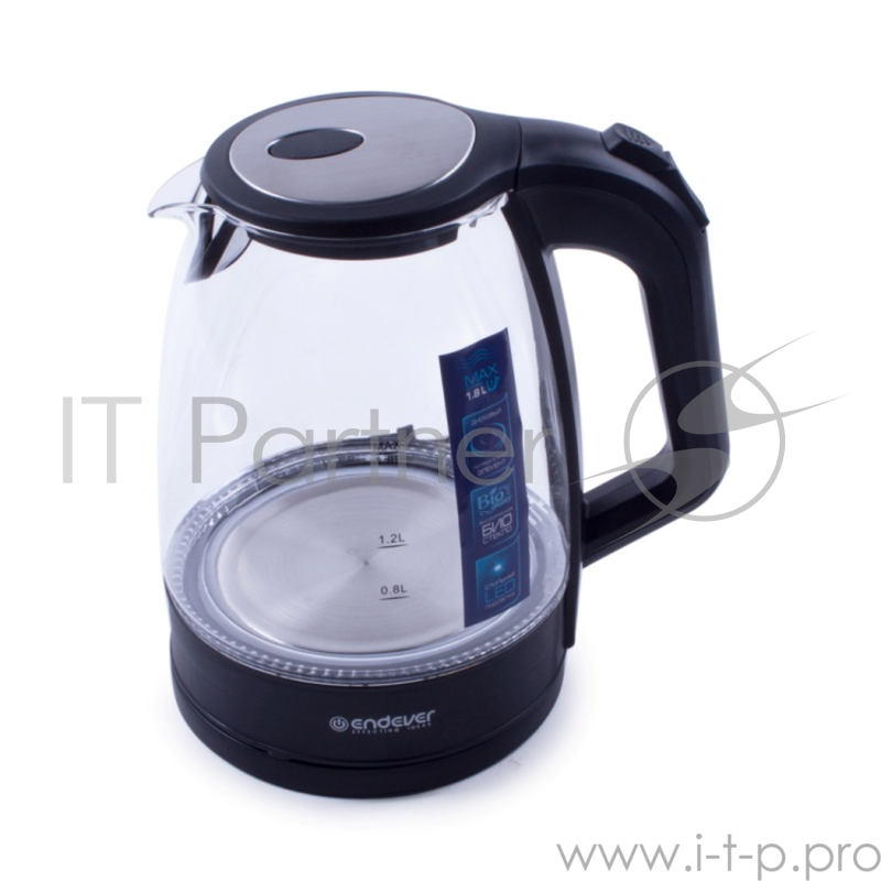 Чайник электрический Endever Skyline KR-326G 2200 Вт чёрный 1.8 л стекло