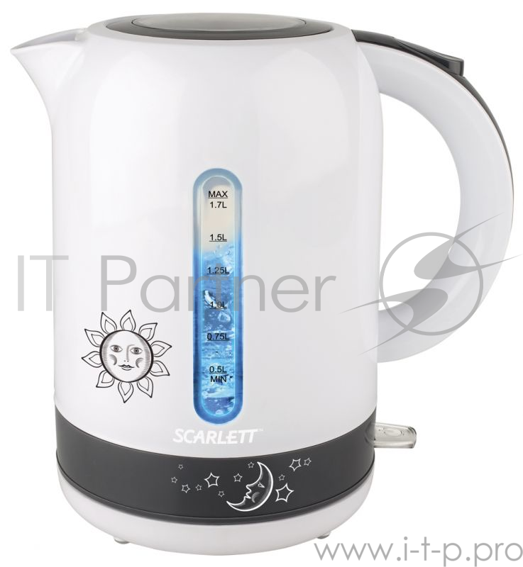 Чайник SCARLETT SC-EK18P38, 1,7л, 2200 Вт