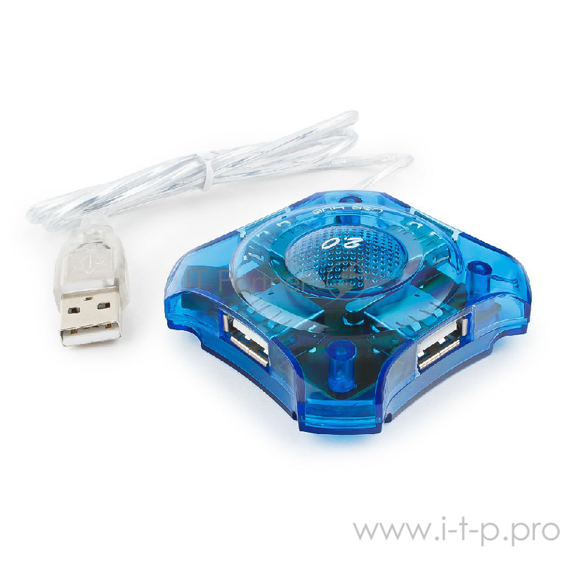 Контроллер GEMBIRD HUB USB2.0 4-port UHB-C224