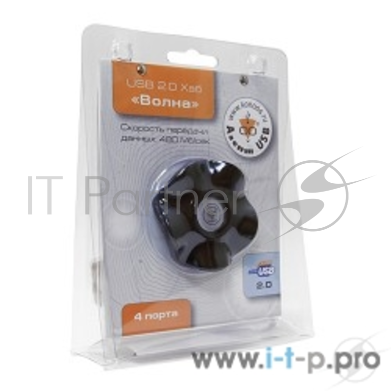 Контроллер HUB USB 2.0 Konoos UK-03