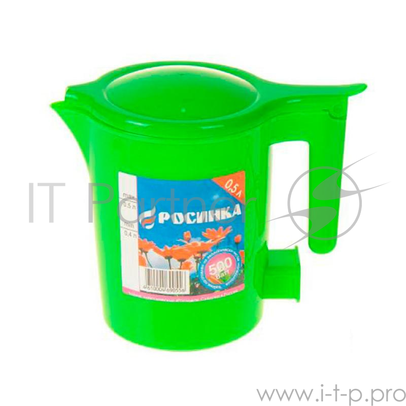 Электрочайник РОСИНКА 0,5л зеленый