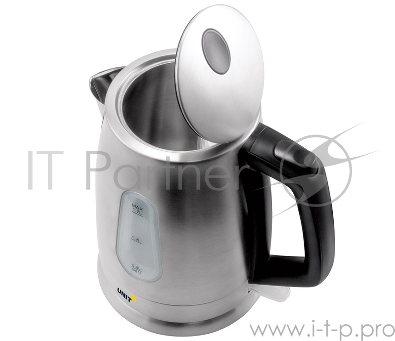 Чайник электрический UNIT UEK-276, сталь, Матовый, 1.7л., 2000Вт.