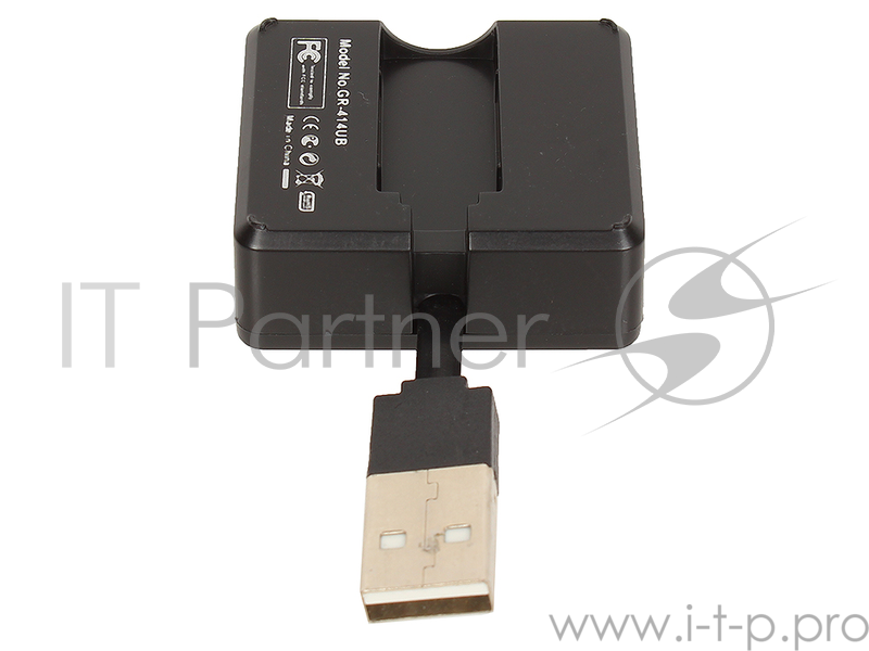 Контроллер HUB GR-414UB Ginzzu USB 2.0 4 port